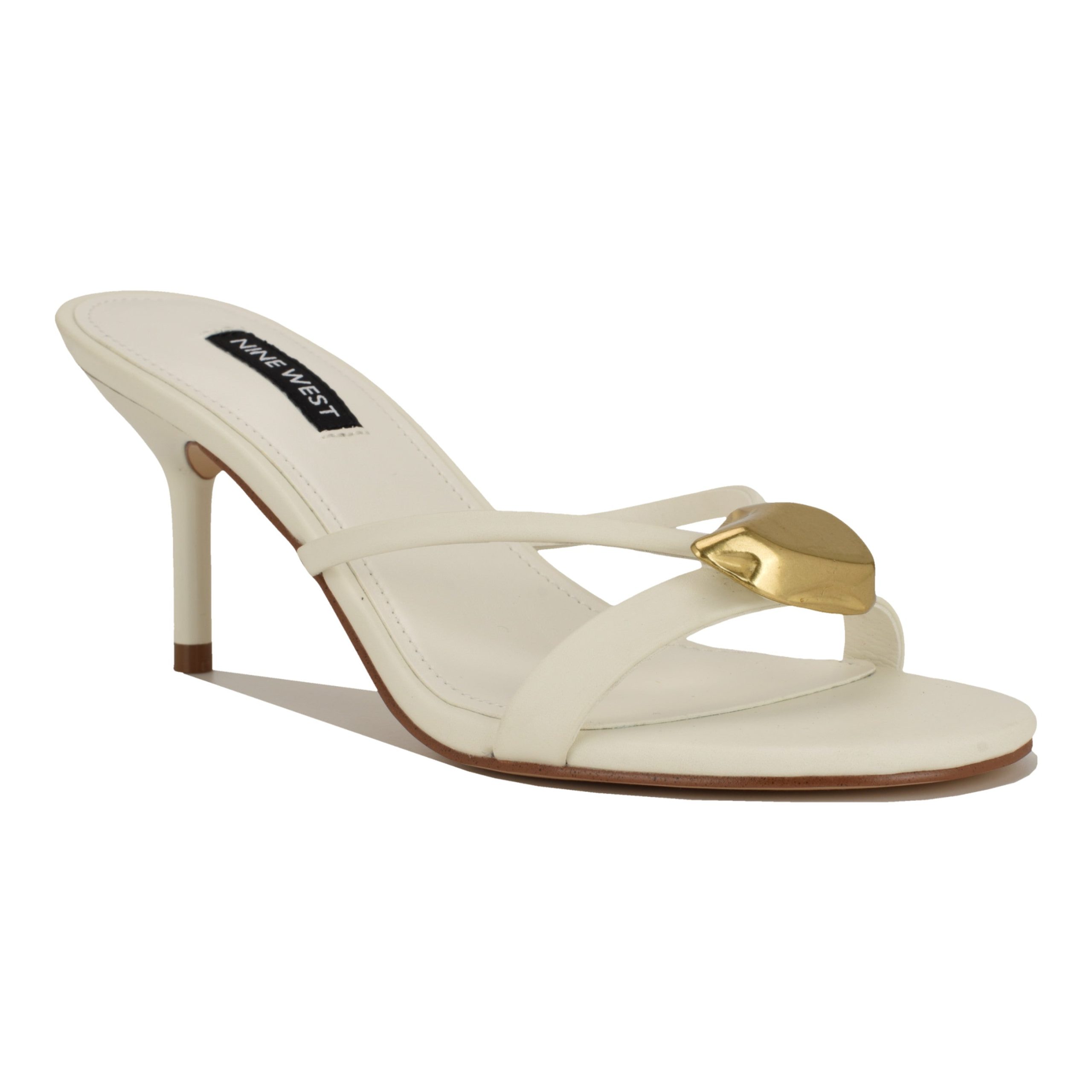 Ernise Heeled Mule Sandals - Image 2