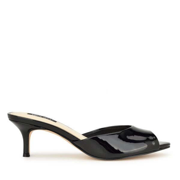 Luvlie Heeled Slide Sandals - Image 1