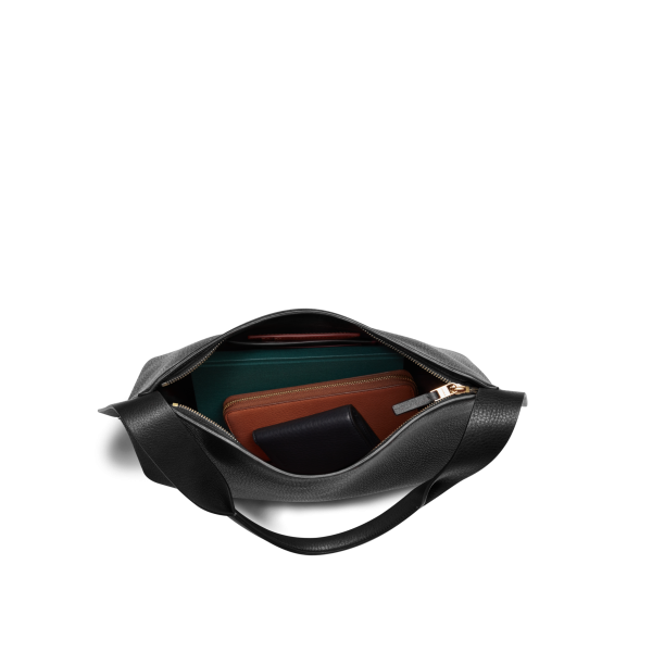 Medium Derby Shoulder Bag - Black - Image 4