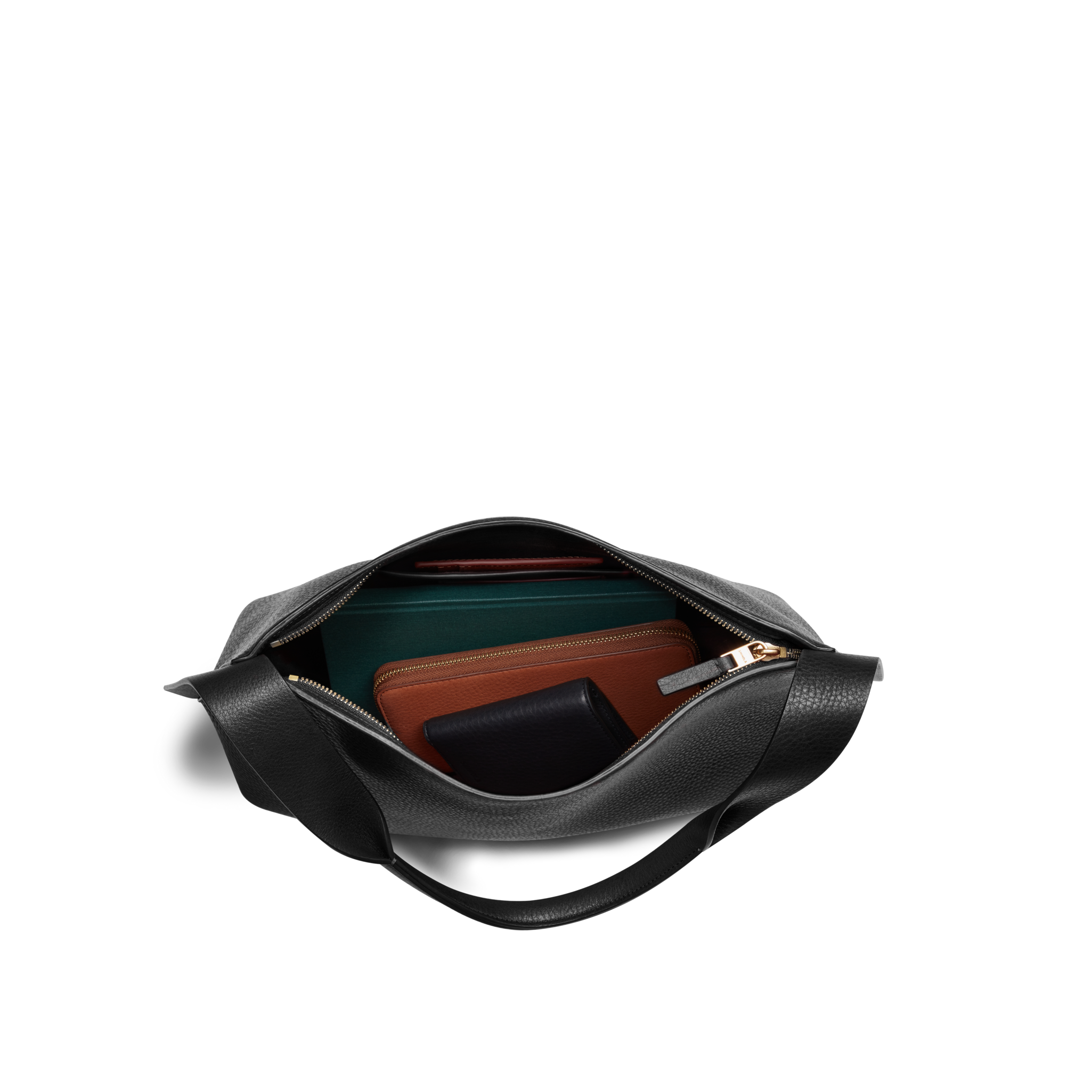 Medium Derby Shoulder Bag - Black - Image 4
