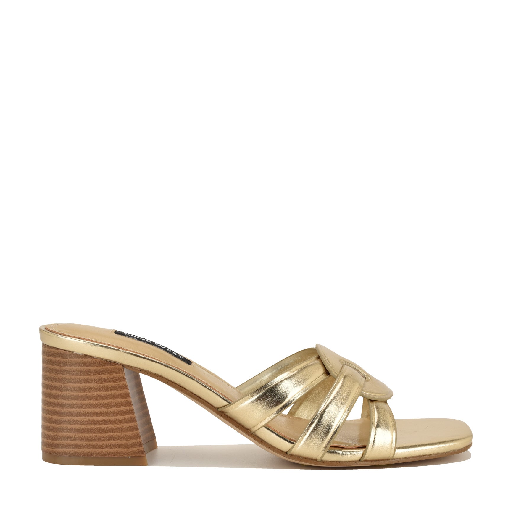 Gritt Block Heel Mule Sandals - Image 1