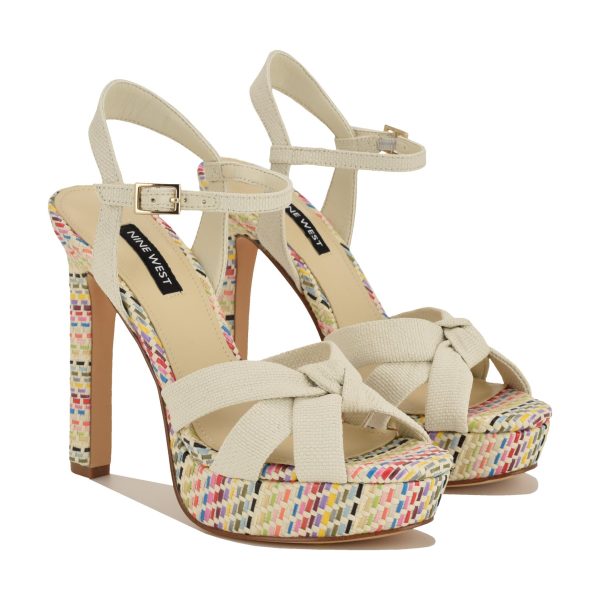 Windee Knotted Platform Sandals - Image 2
