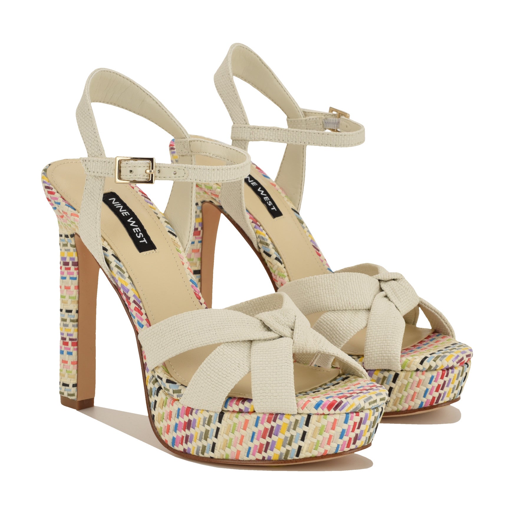 Windee Knotted Platform Sandals - Image 2