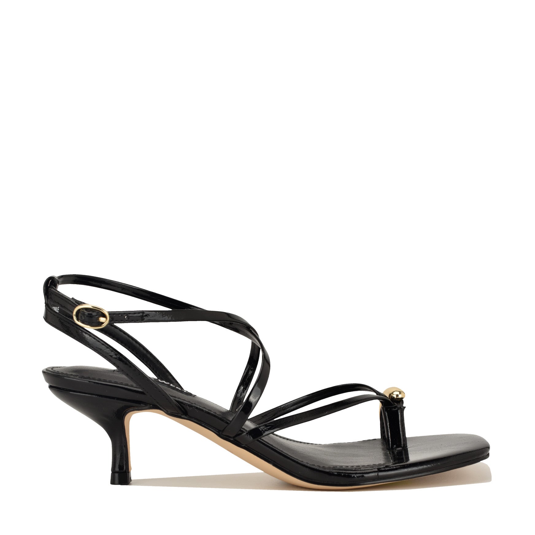 Mays Strappy Kitten Heel Sandals - Image 1
