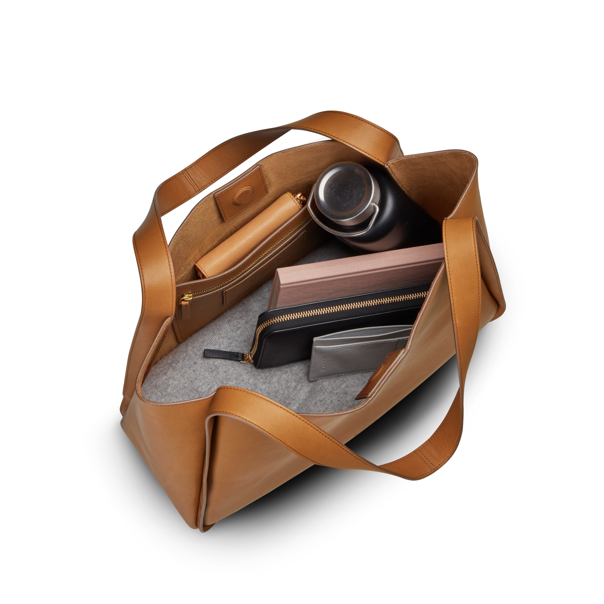 Derby Tote Bag - Tan - Image 5