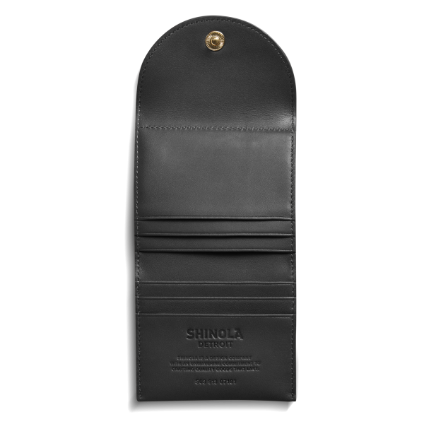 Birdy Small Snap Wallet - Black - Image 2