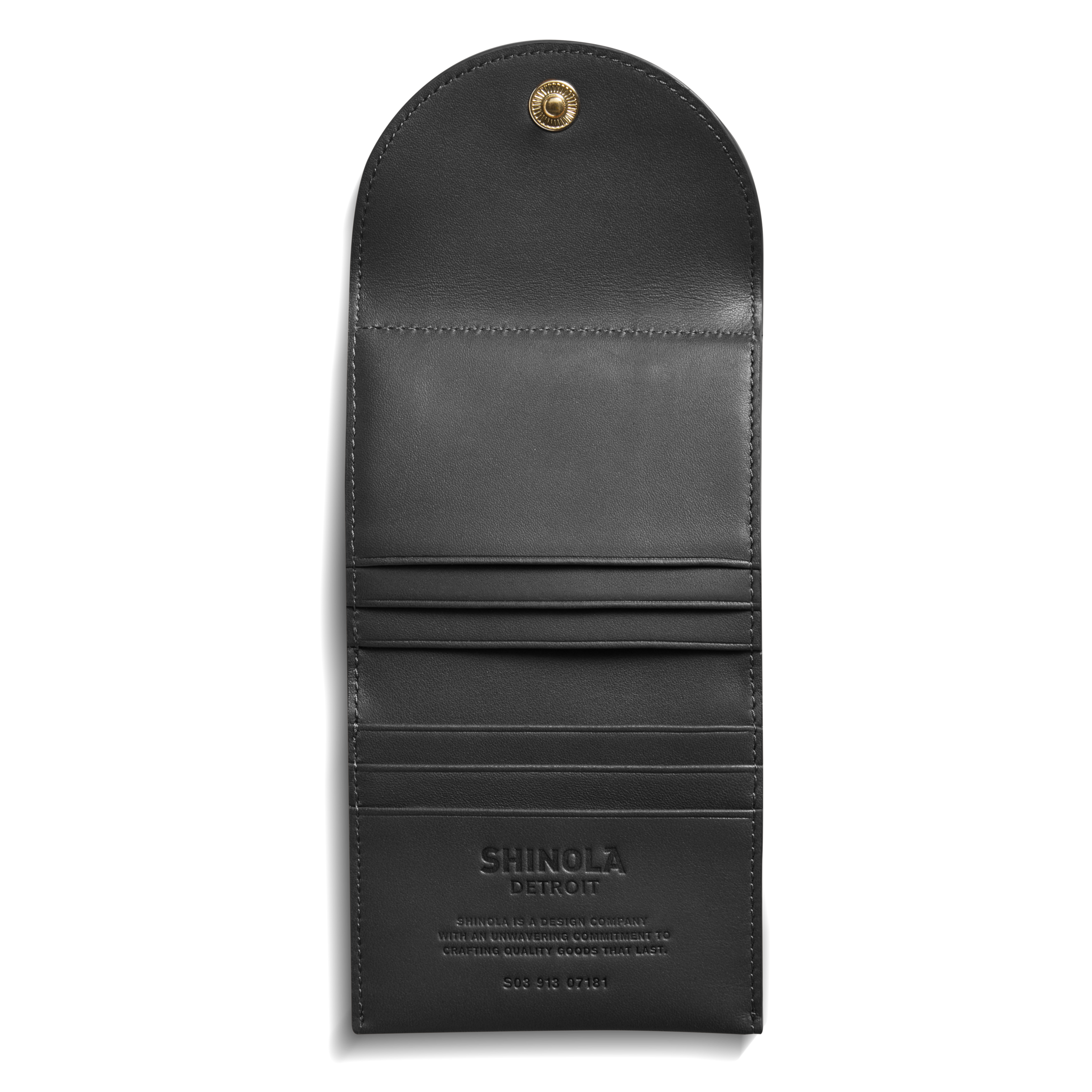 Birdy Small Snap Wallet - Black - Image 2
