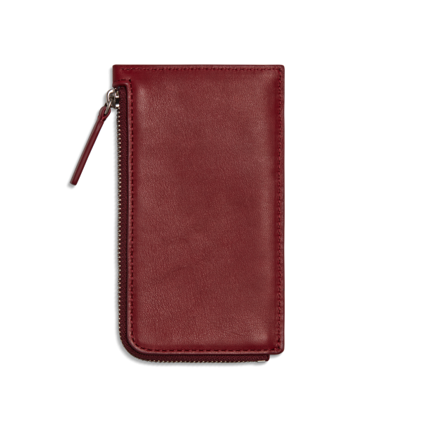 Zip Around Card Case - Ruby - Image 2