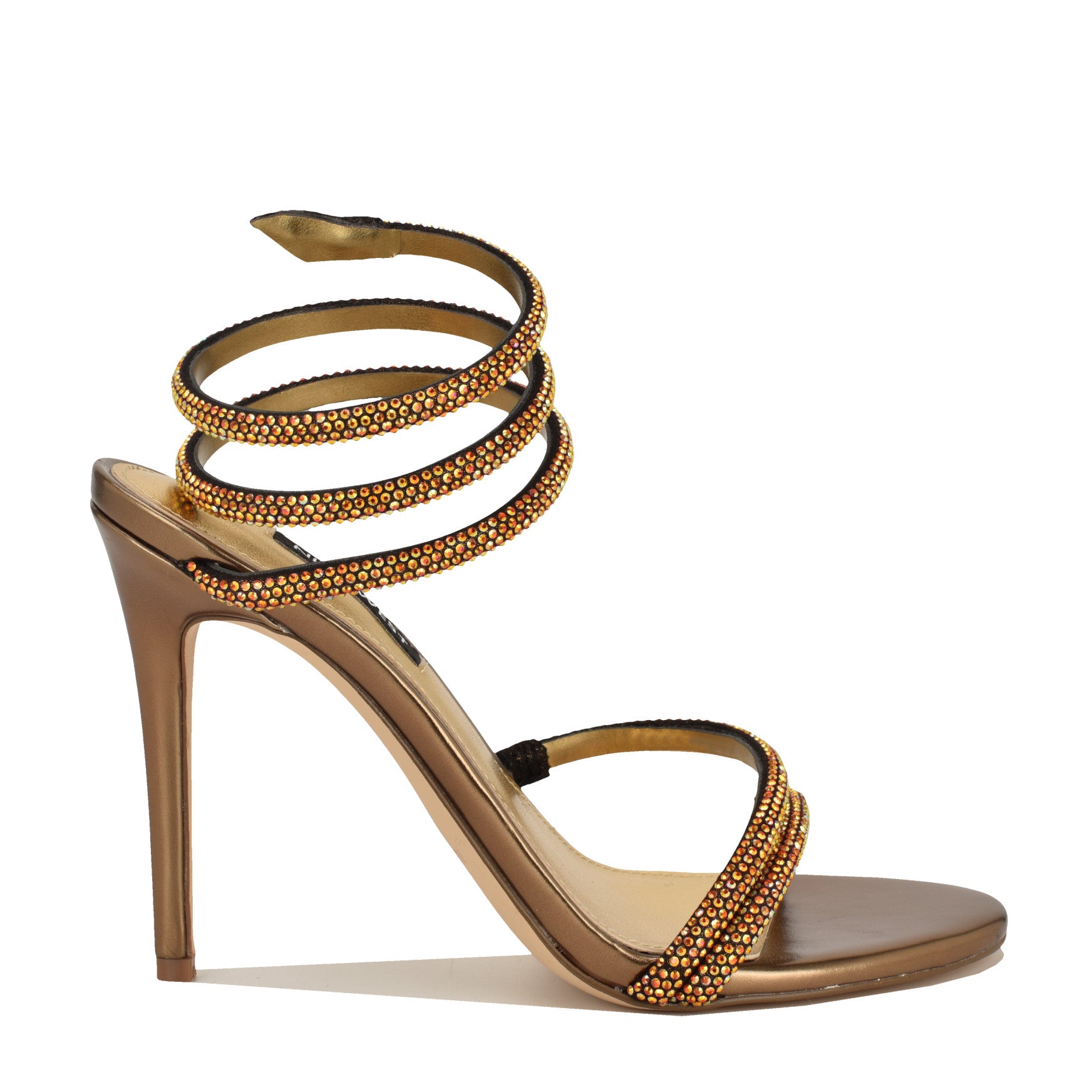 Maskil Ankle Wrap Heeled Sandals - Image 1