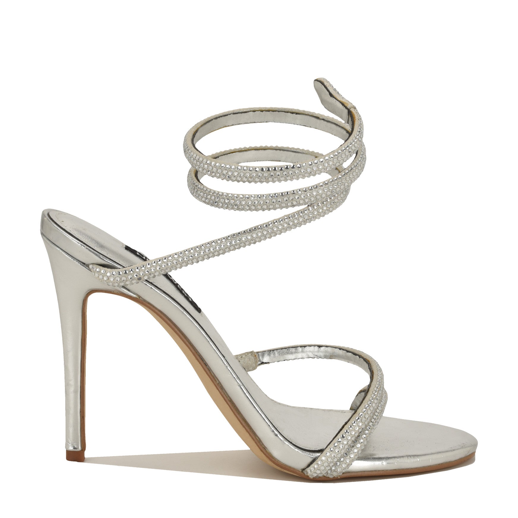 Maskil Ankle Wrap Heeled Sandals - Image 1