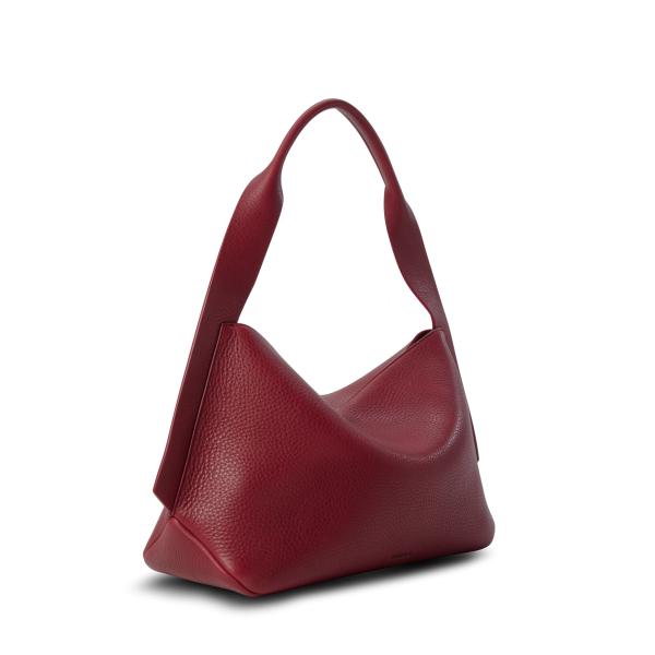 Medium Derby Shoulder Bag - Ruby - Image 3