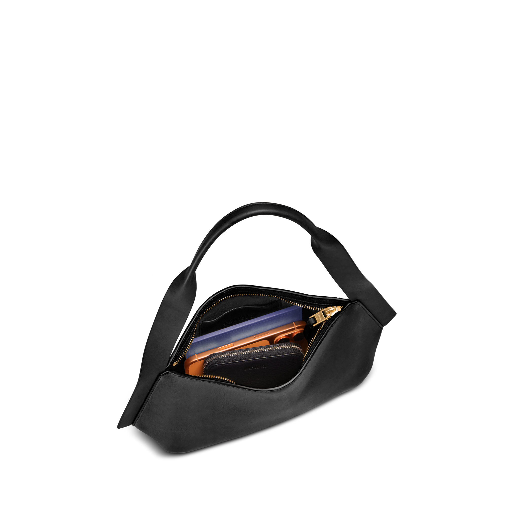Small Derby Shoulder Bag - Black - Image 5
