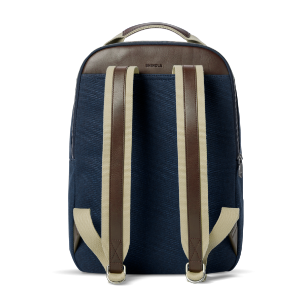 Runwell Canvas Backpack - Navy - Image 5