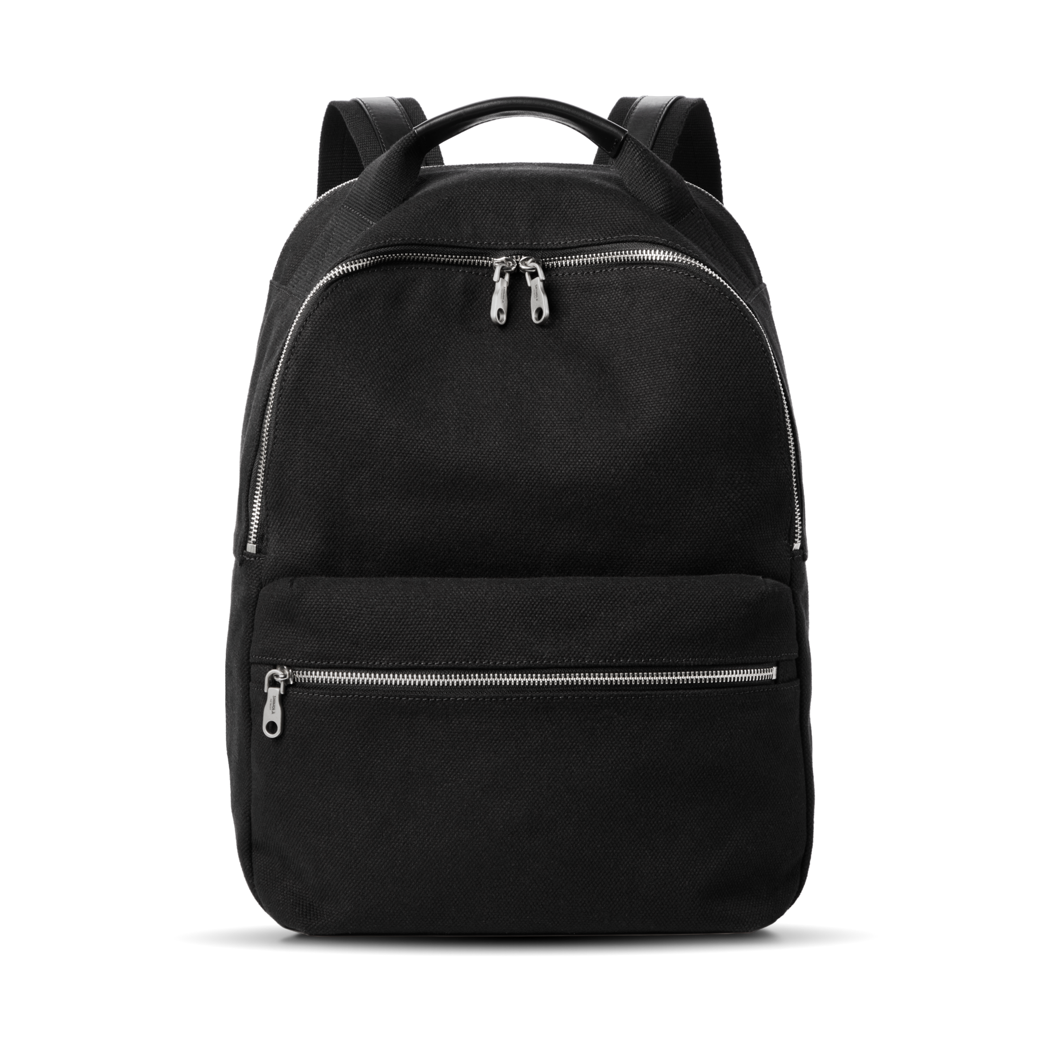 Runwell Canvas Backpack - Black - Image 1