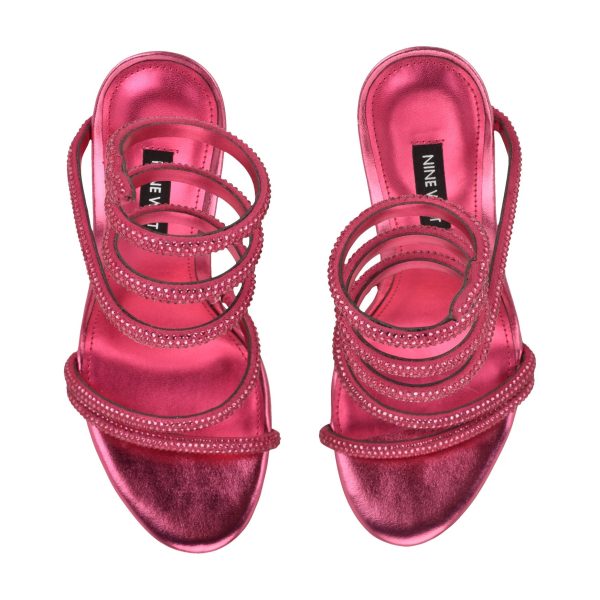 Maskil Ankle Wrap Heeled Sandals - Image 5