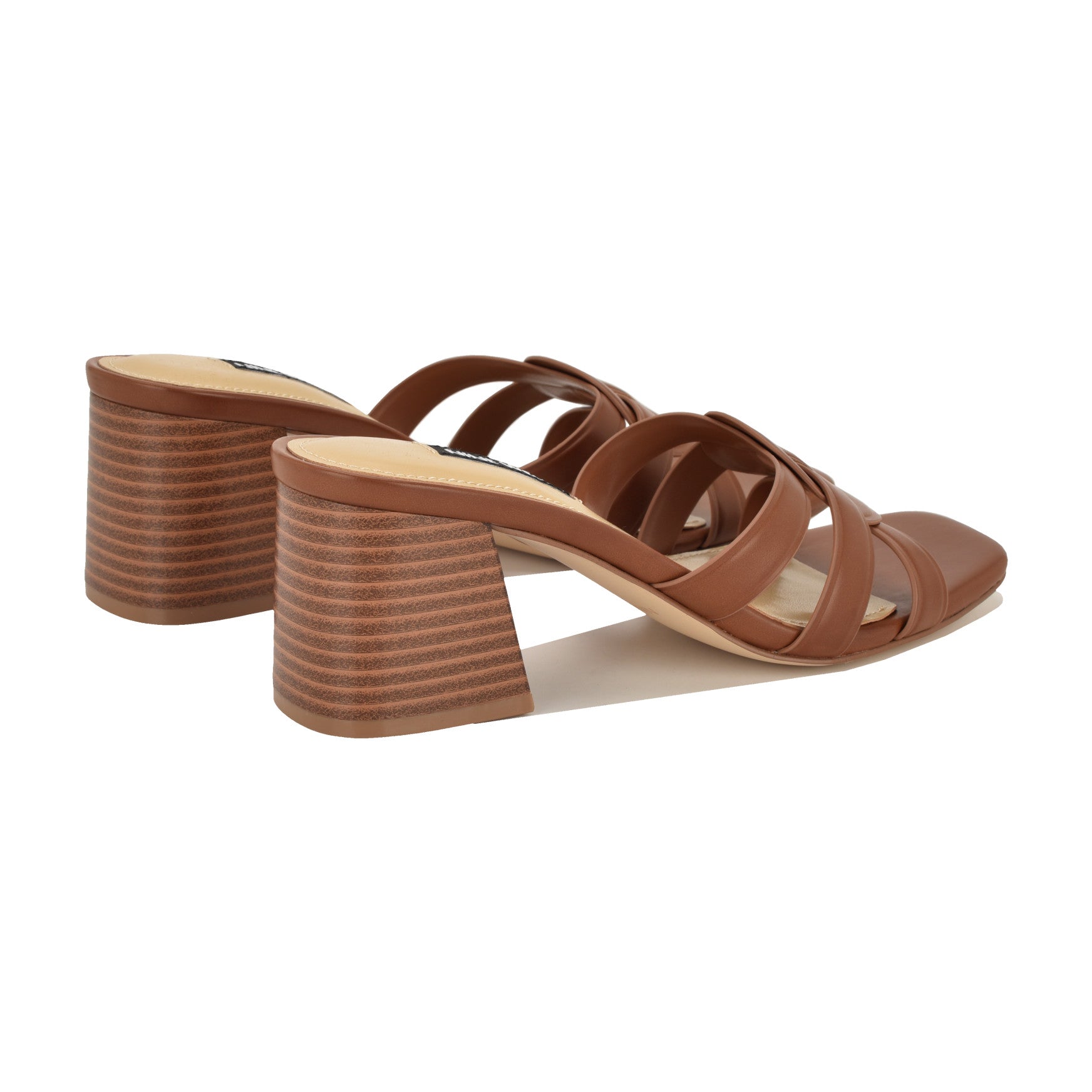 Gritt Block Heel Mule Sandals - Image 3
