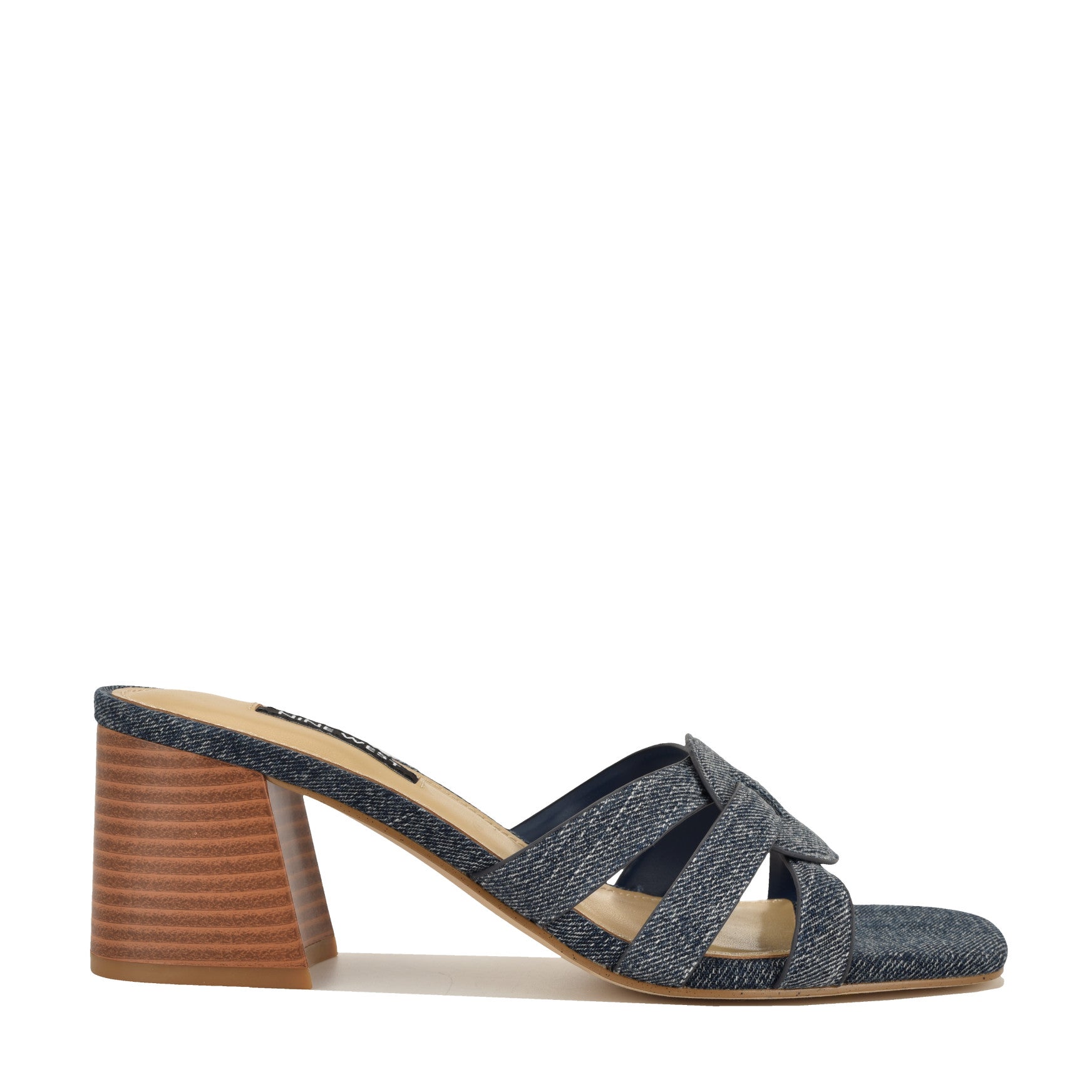Gritt Block Heel Mule Sandals - Image 1