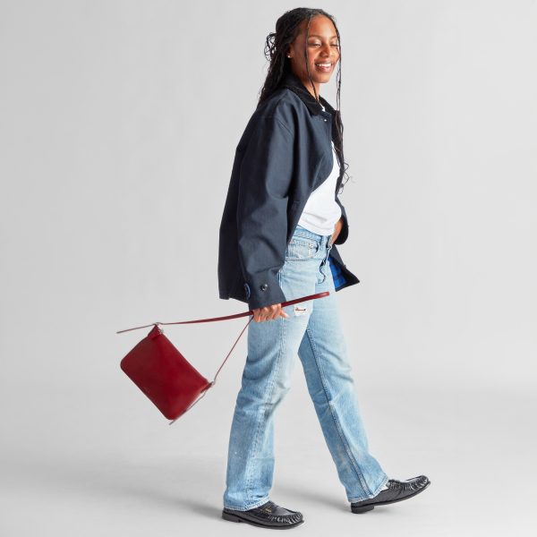 Small Bixby Crossbody - Ruby - Image 7