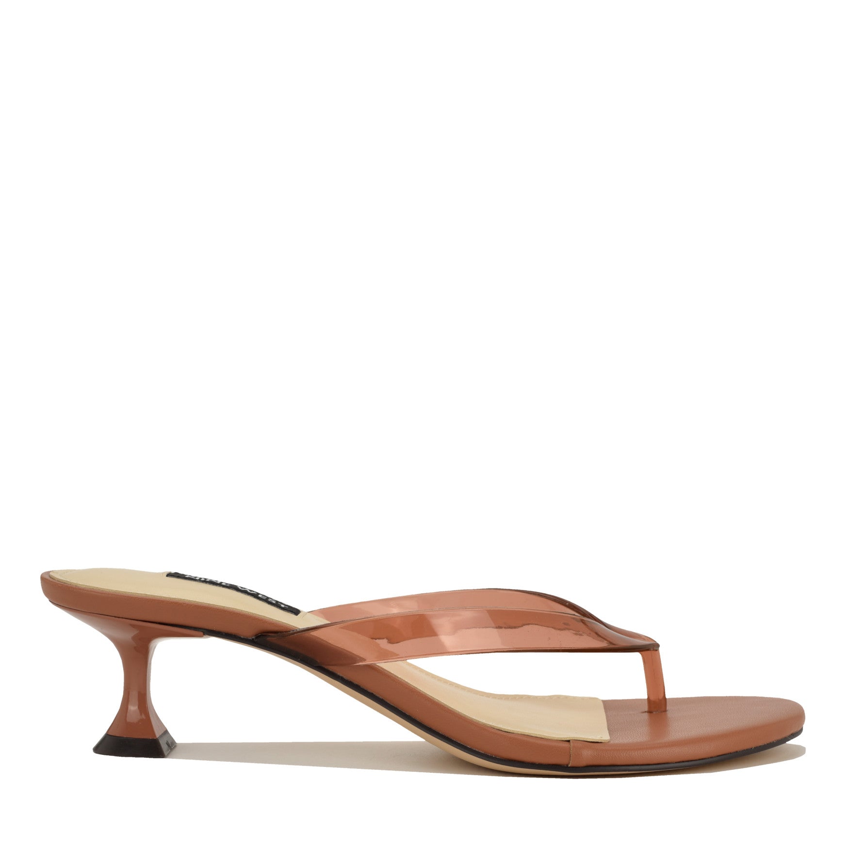 Crisee Heeled Jelly Thong Sandals - Image 1