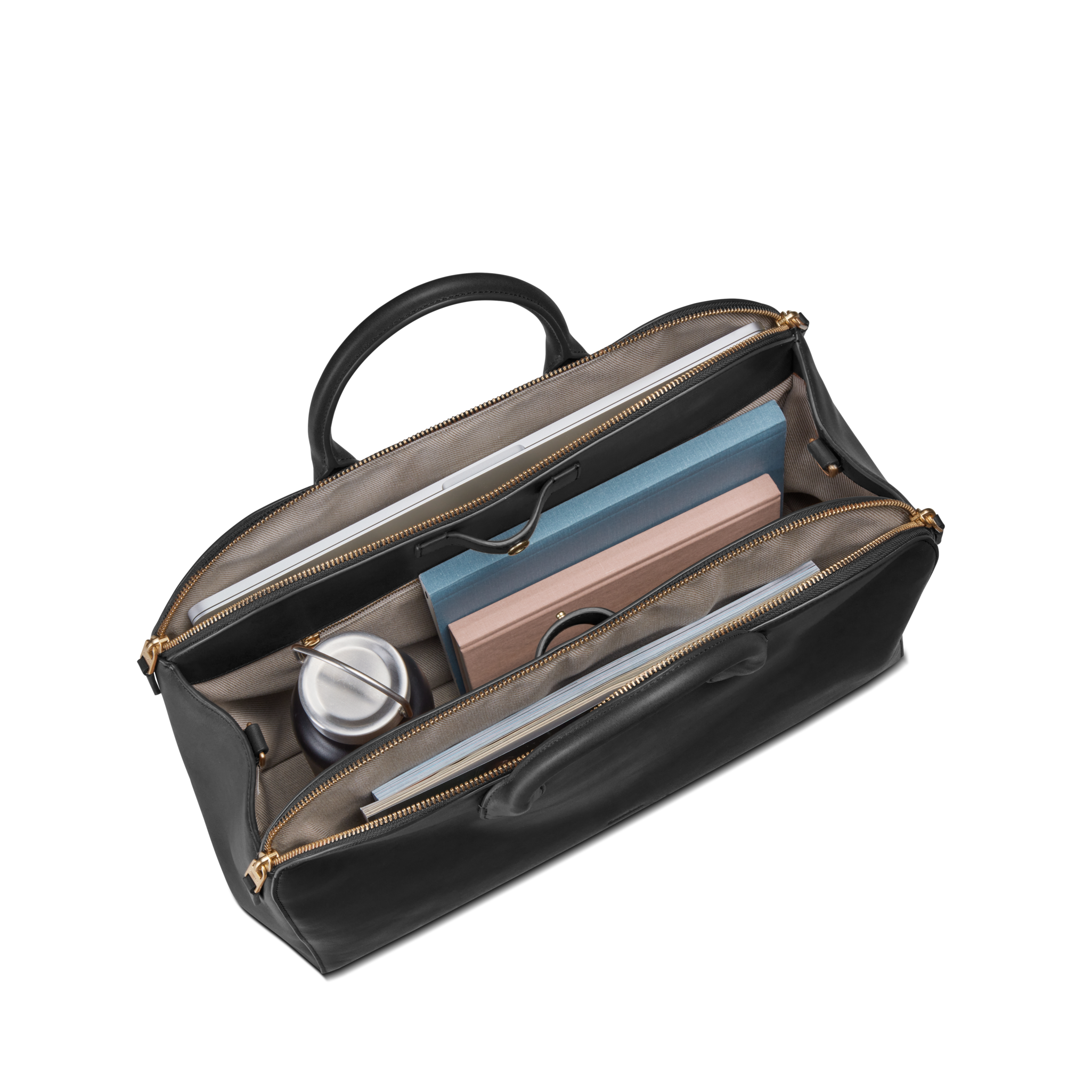 Bixby Work Satchel - Black - Image 5