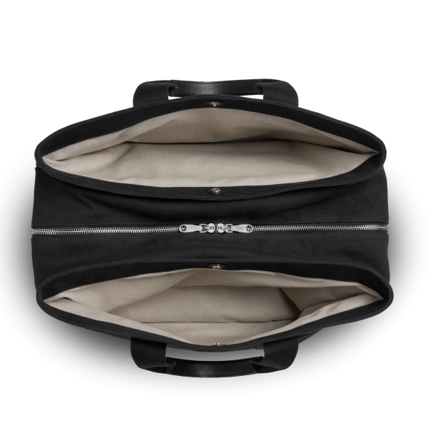 Runwell Canvas Duffle Bag - Black - Image 4