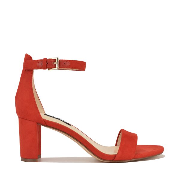Pruce Ankle Strap Block Heel Sandals - Image 1