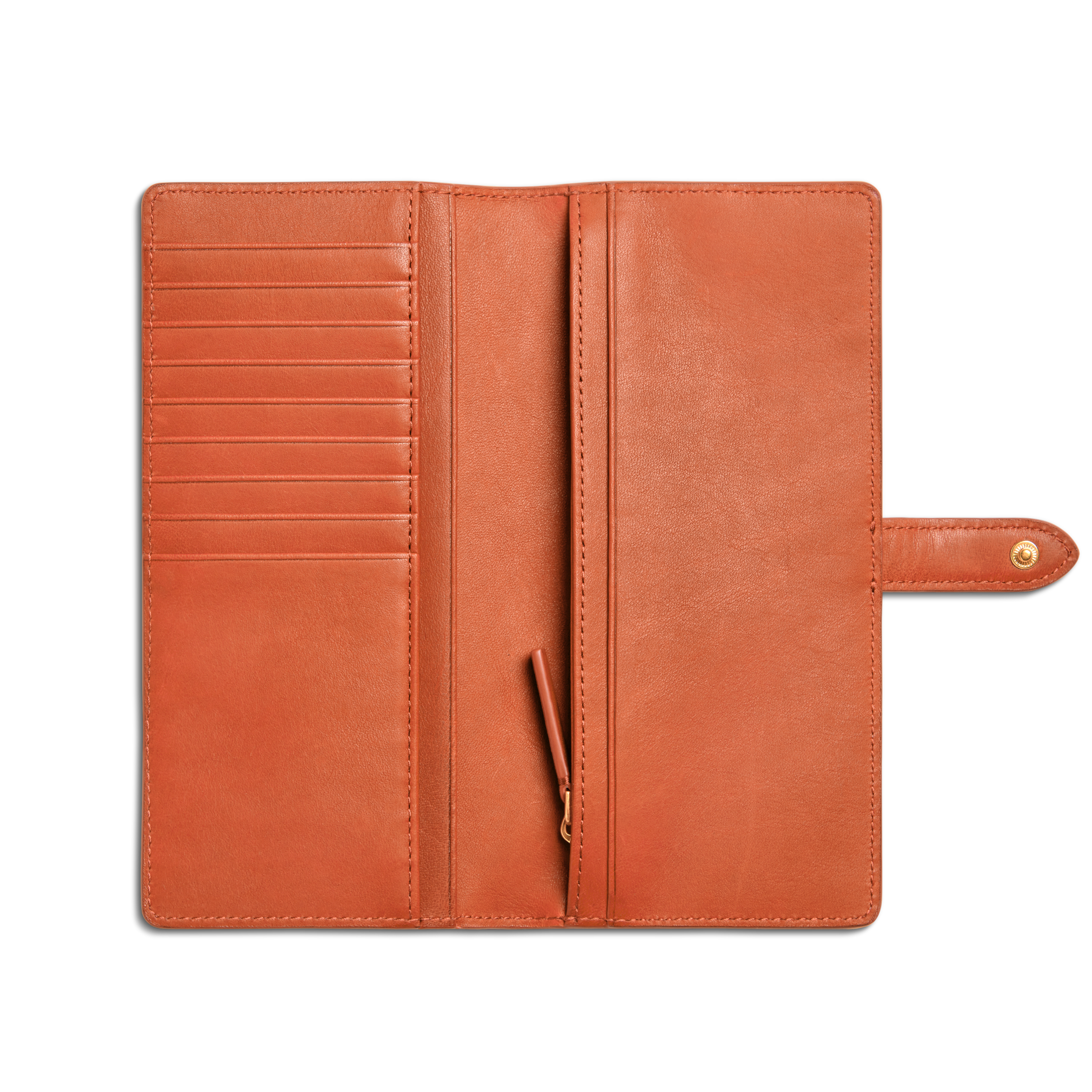 Continental Snap Wallet - Rust - Image 2