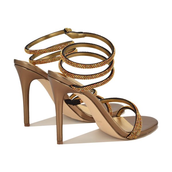 Maskil Ankle Wrap Heeled Sandals - Image 3