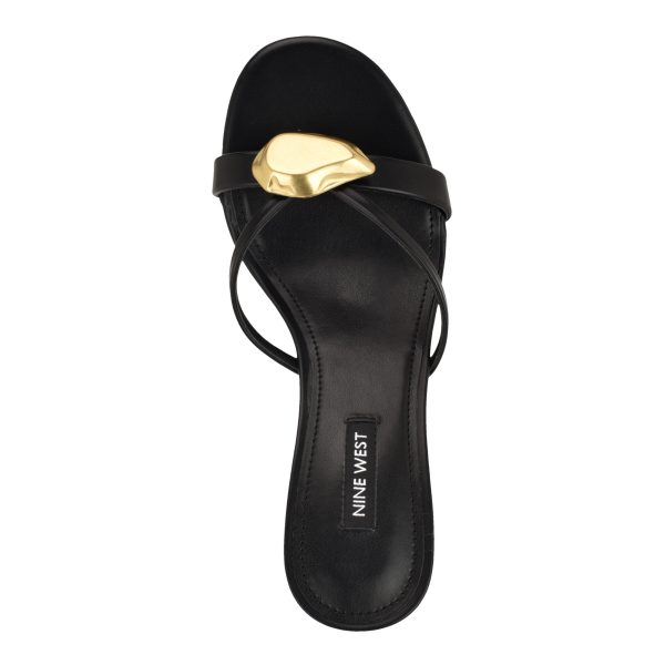Ernise Heeled Mule Sandals - Image 3