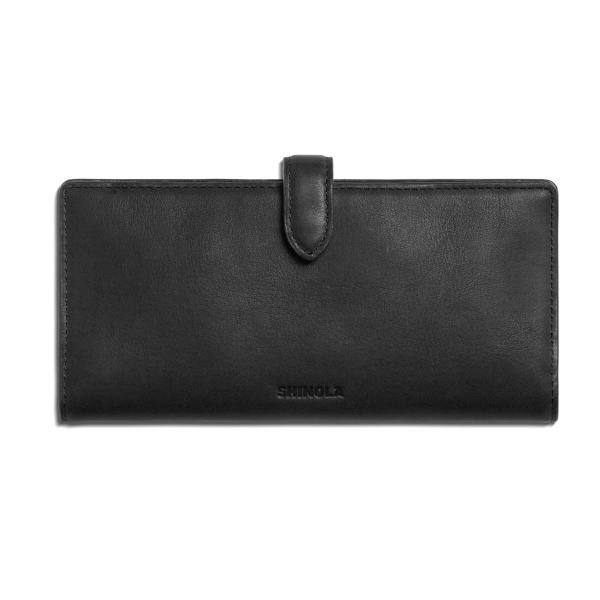 Continental Snap Wallet - Black