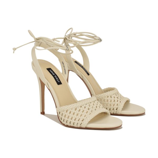 Merta Ankle Wrap Woven Sandals - Image 2