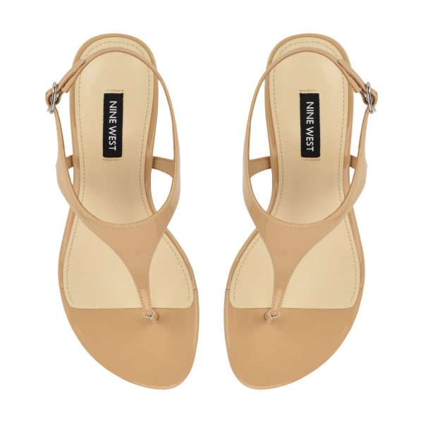 Noir Heeled Thong Sandals - Image 5