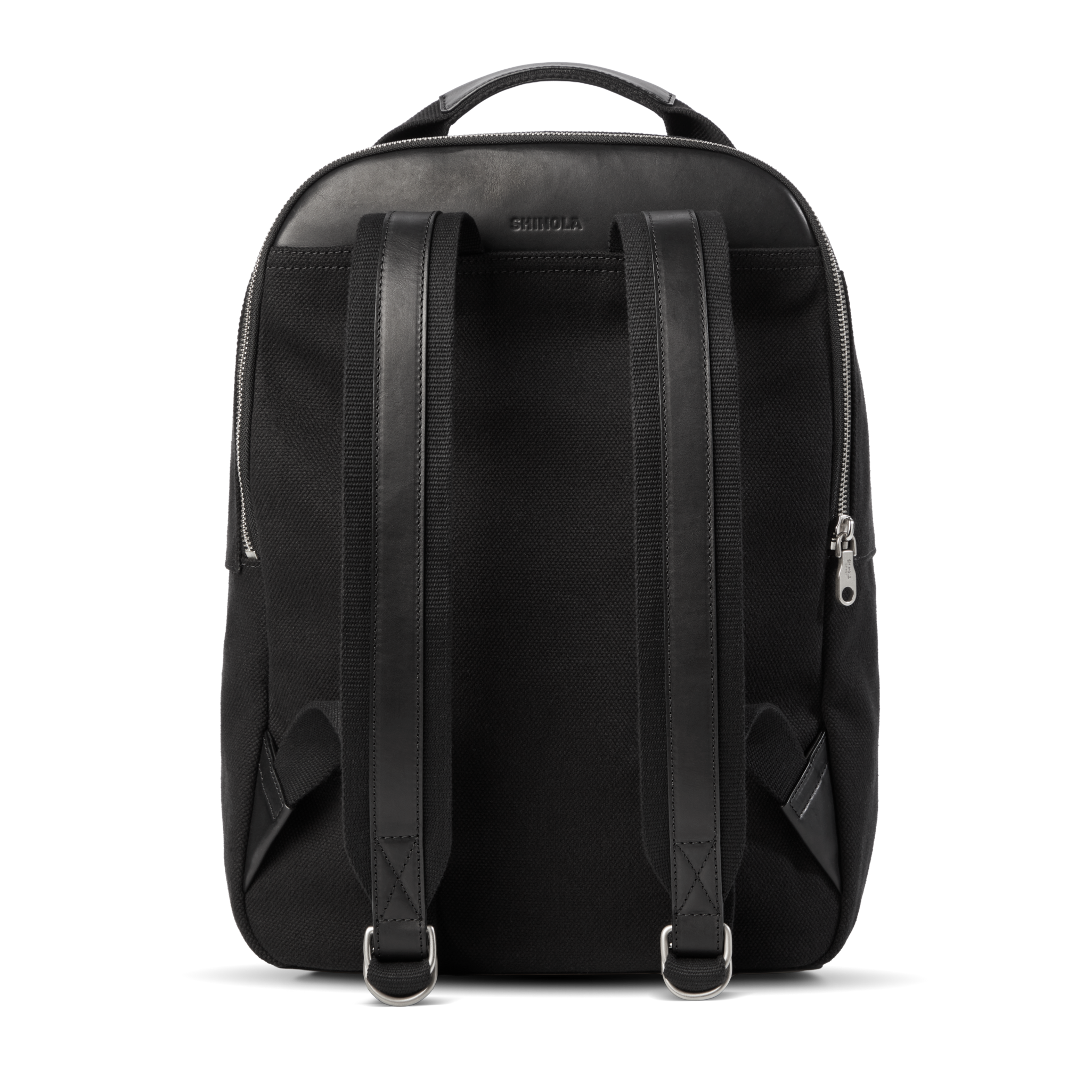 Runwell Canvas Backpack - Black - Image 5