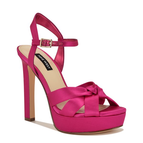 Windee Knotted Platform Sandals - Image 2