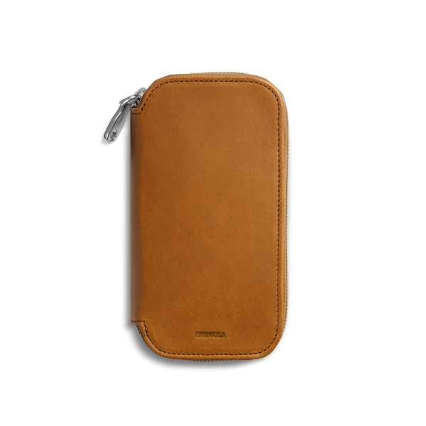 Travel Watch Case - Tan