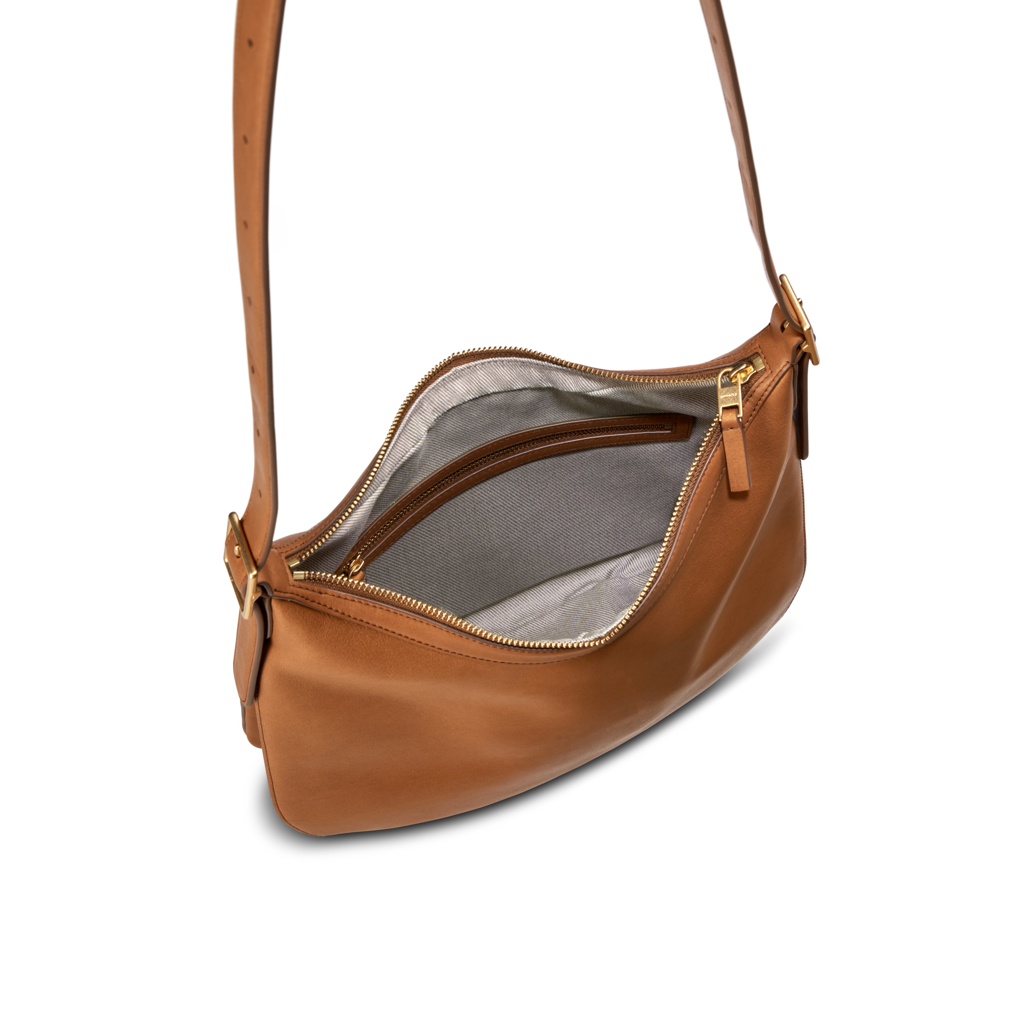 Medium Bixby Crossbody - Tan - Image 3