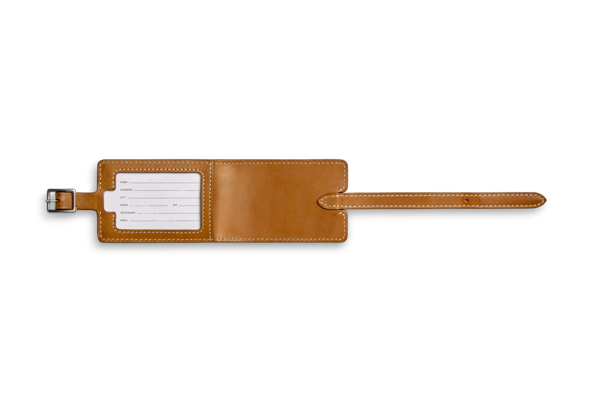 Luggage Tag - Tan - Image 2