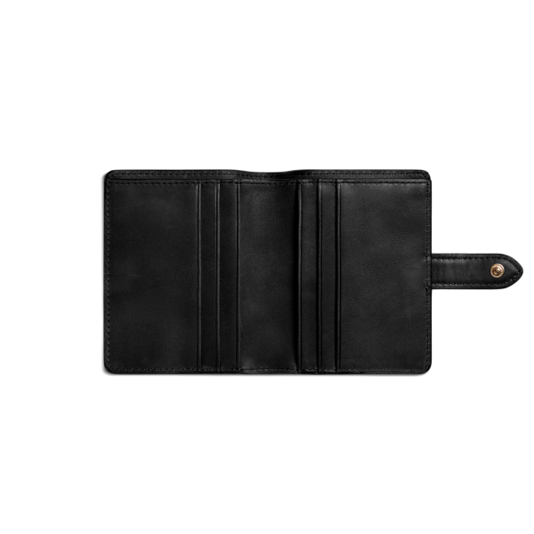 Small Snap Wallet - Black - Image 2