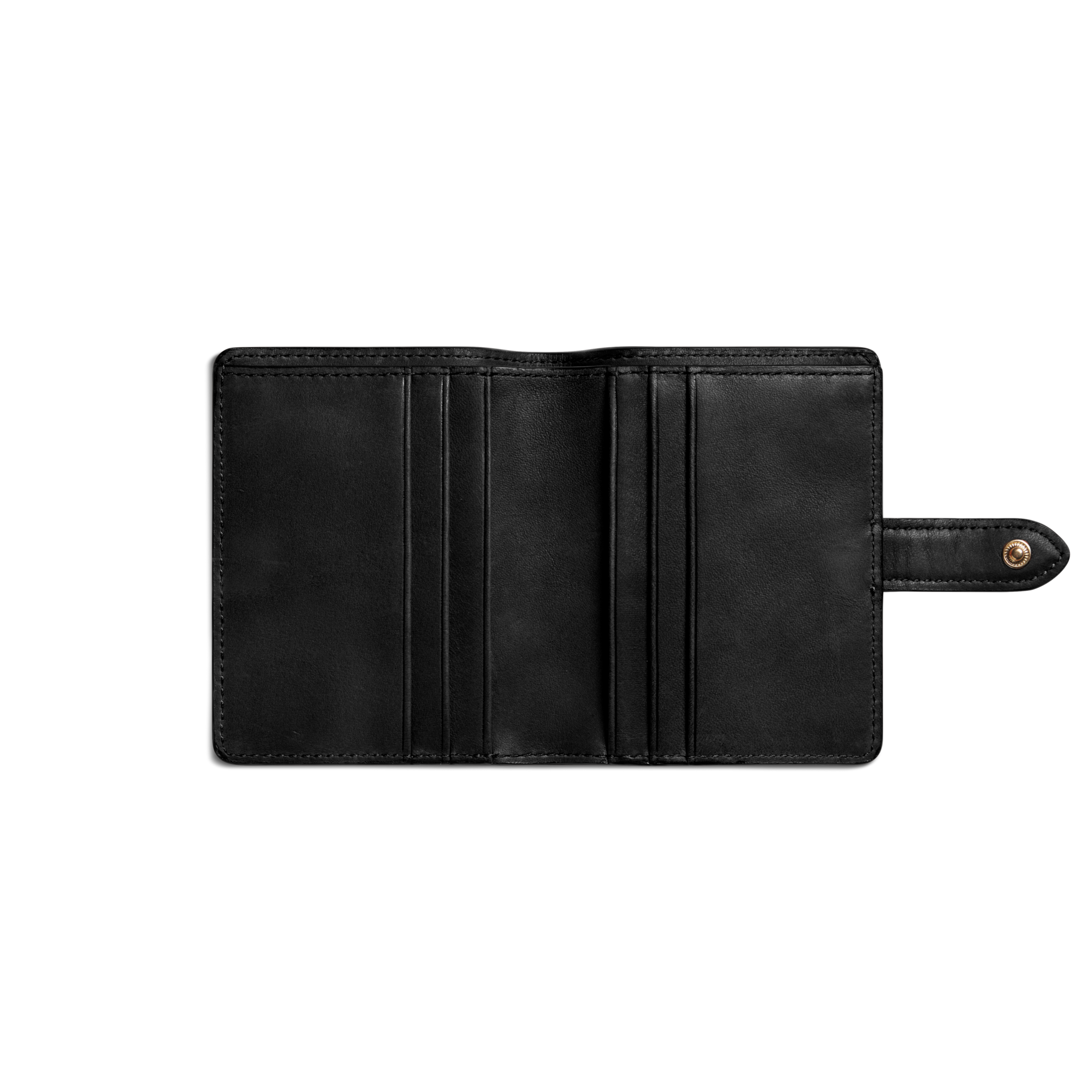 Small Snap Wallet - Black - Image 2