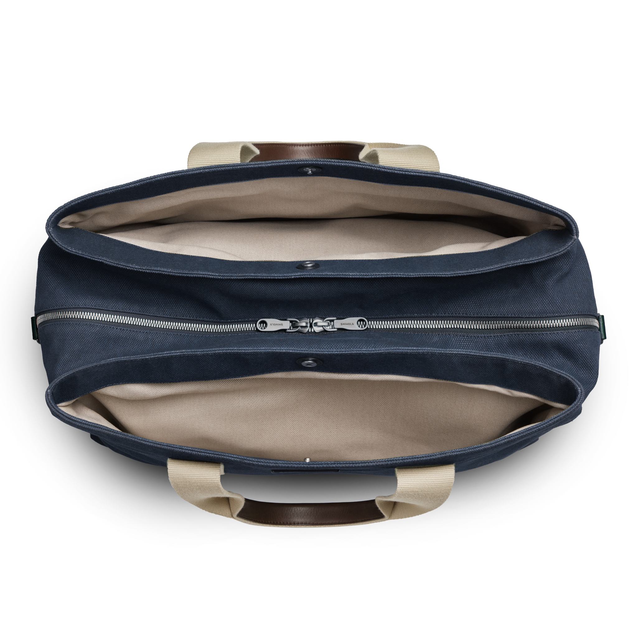 Canvas Duffle - Navy - Image 3
