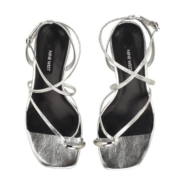Mays Strappy Kitten Heel Sandals - Image 5