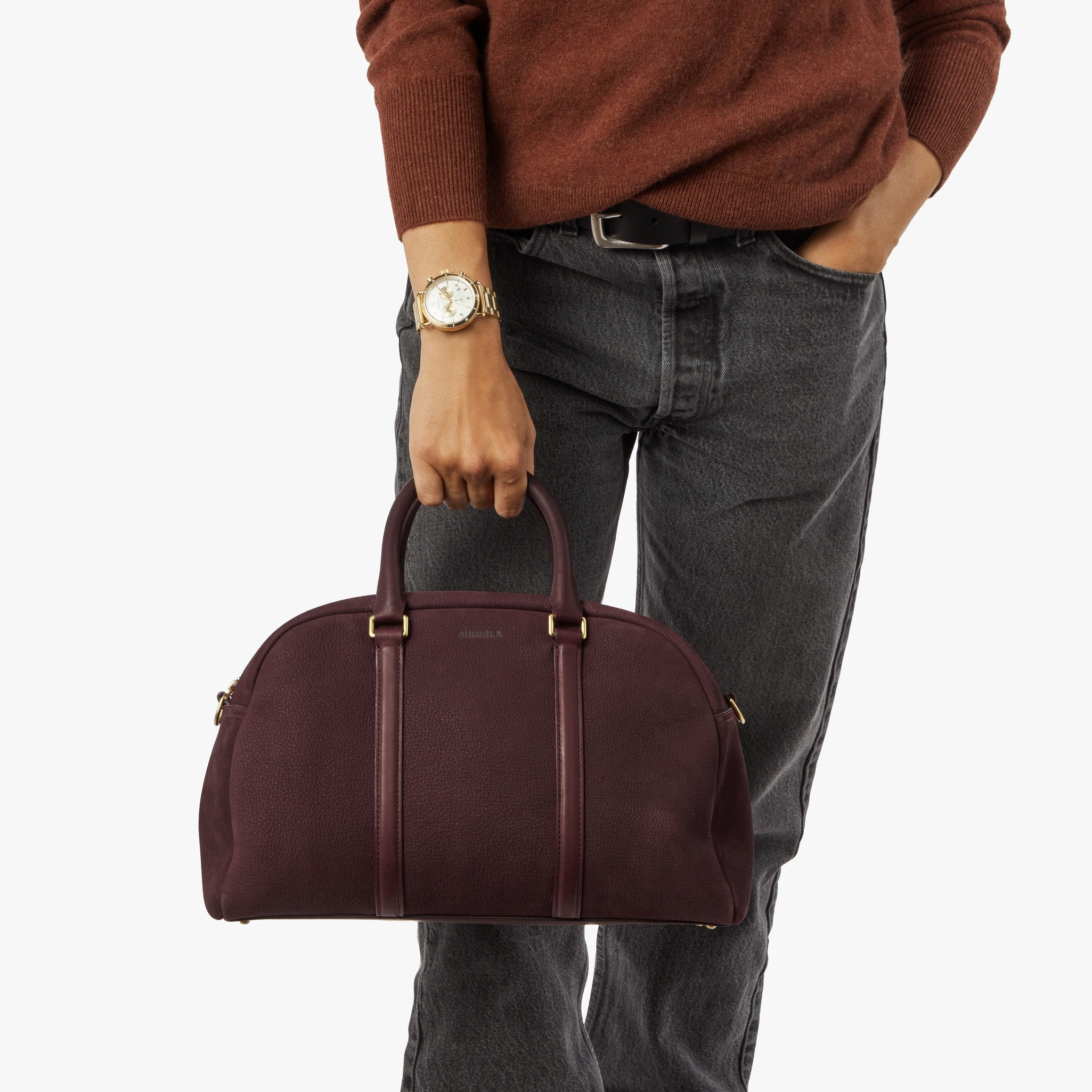Runwell Satchel - Merlot - Image 6