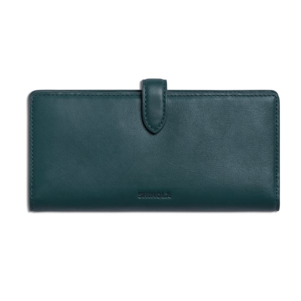 Continental Snap Wallet - Emerald