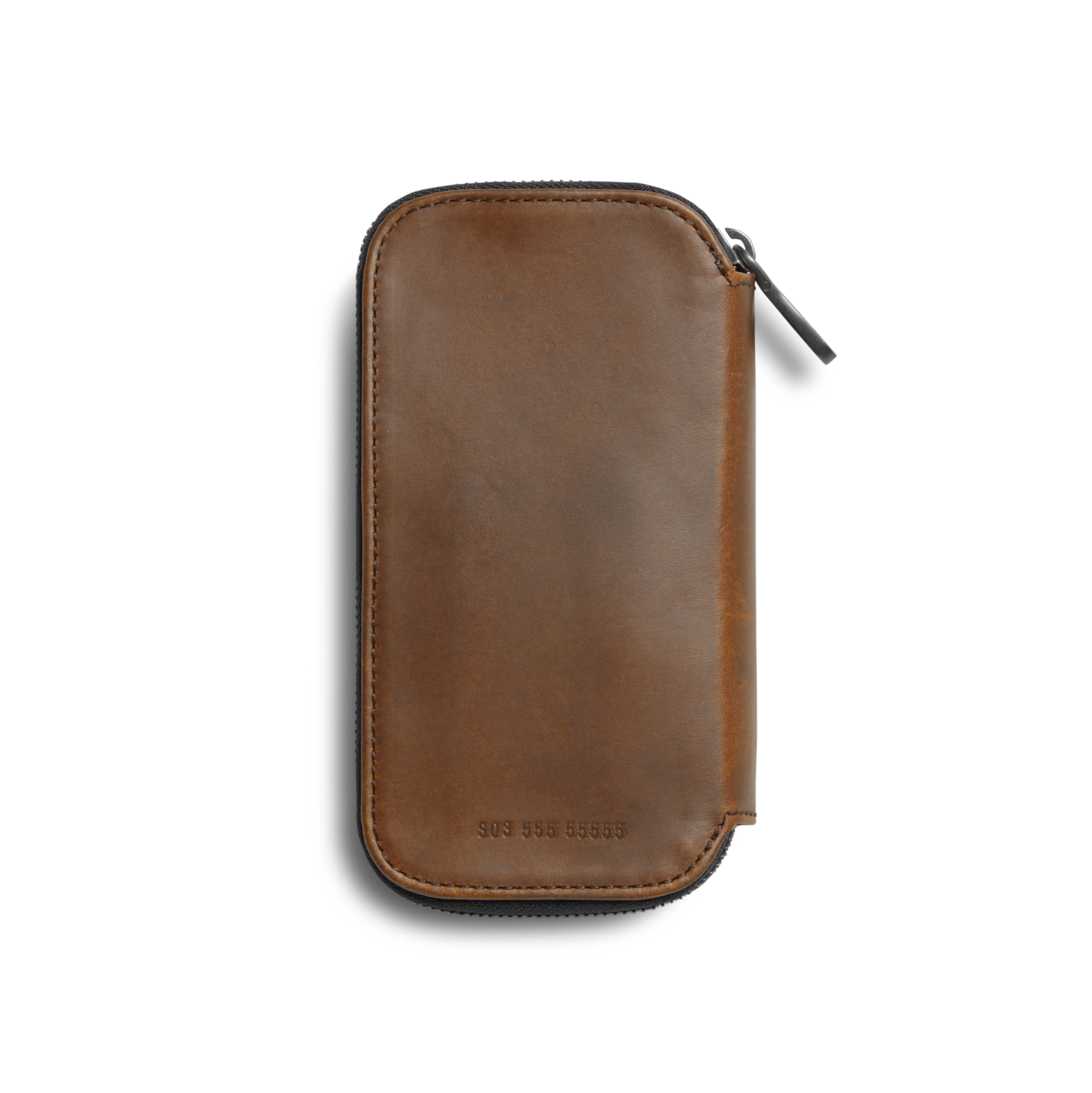 Travel Watch Case - Medium Brown - Image 5