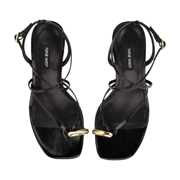 Mays Strappy Kitten Heel Sandals - Image 5