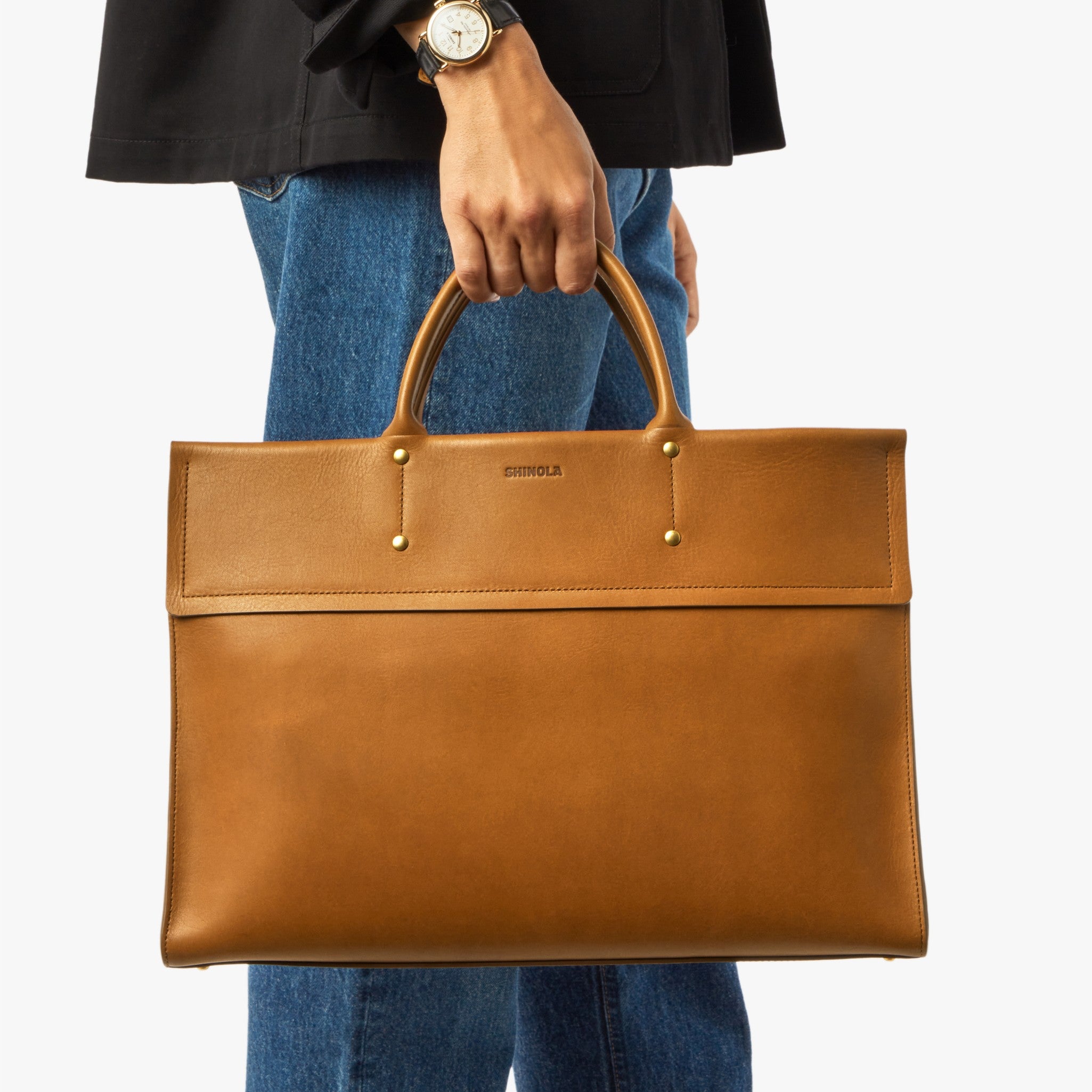 Day Satchel - Tan - Image 6