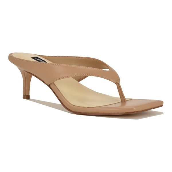 Olanna Heeled Thong Sandals - Image 2