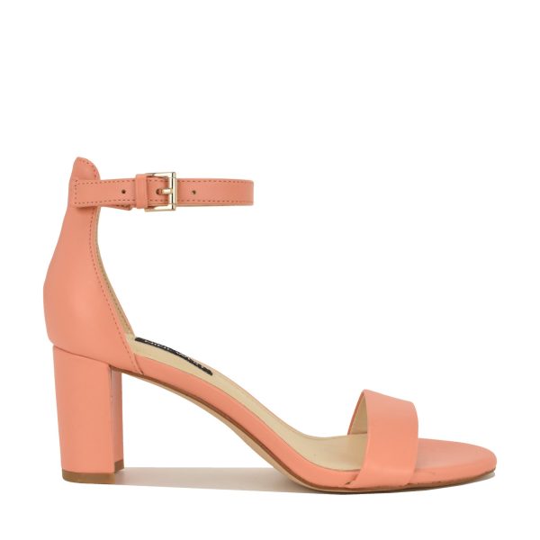 Pruce Ankle Strap Block Heel Sandals - Image 1