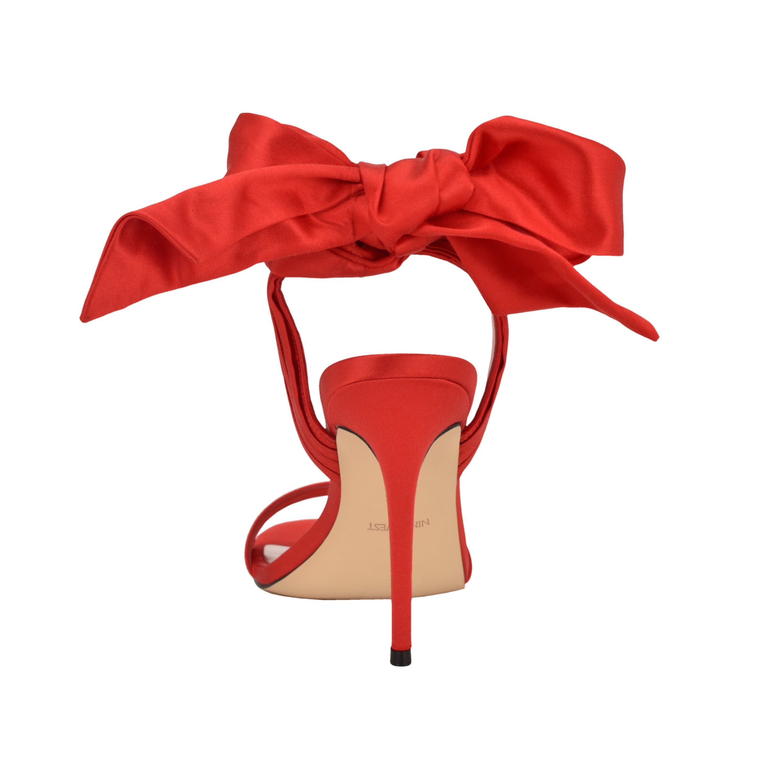 Marilyn Monroe M-Monroe Ankle Wrap Satin Sandals - Image 4