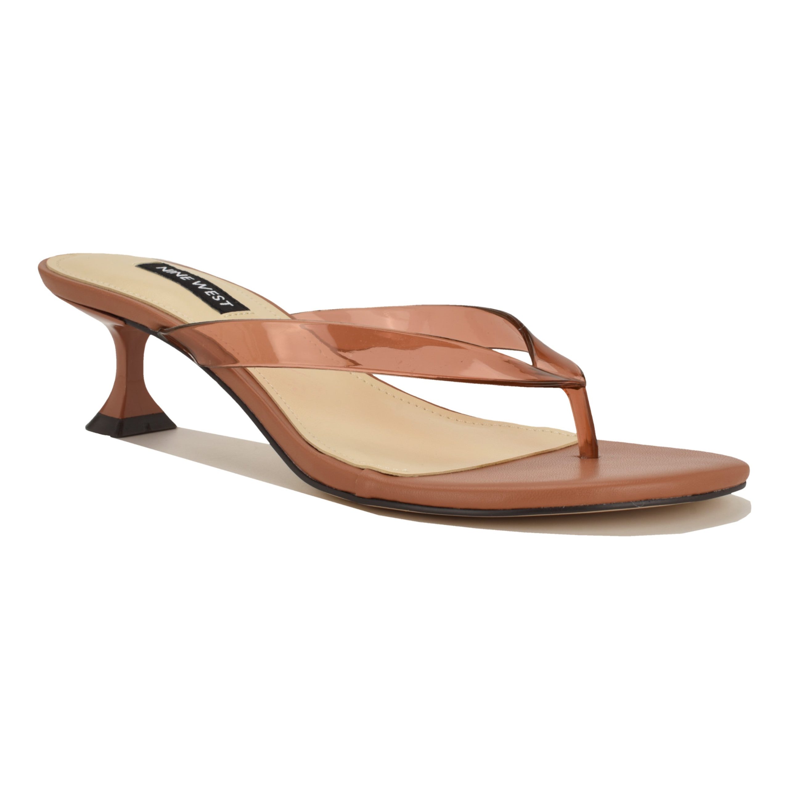 Crisee Heeled Jelly Thong Sandals - Image 2